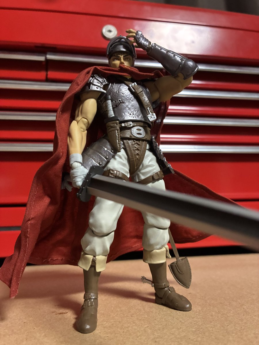 dozelion's tweet photo. S.H.Figuarts ベルセルク ガッツ (鷹の団)
ヤバいめっちゃ良い！ https://t.co/EebVI5NNYM