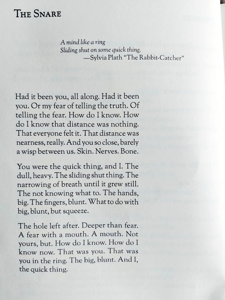VWC_Writes's tweet image. "That distance was nearness, really."
— 'The Snare' , from TEMPORARY SKIN by Romana Iorga (@GlassLyrePress)
An exquisite collection ❤️
#poetry #poetrycommunity
#poetrycollection #WritingCommunity