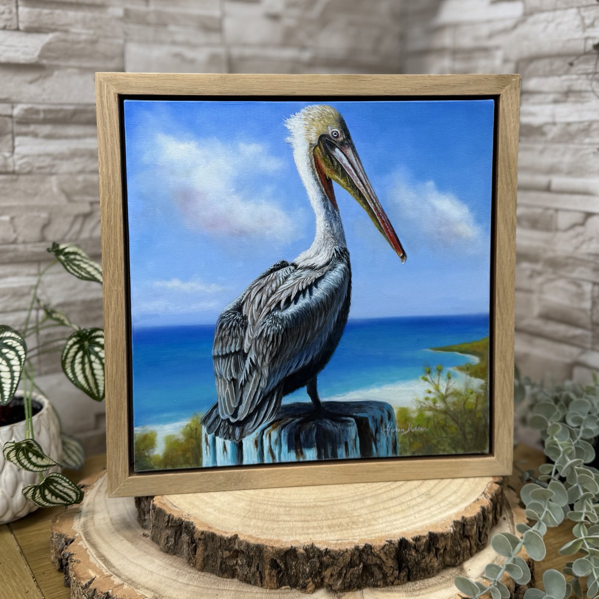 Mazartstudios's tweet photo. *|https://t.co/UeOdoWhrdn*. Pelican Brief Original Painting is now available https://t.co/4m3mcdc4ov