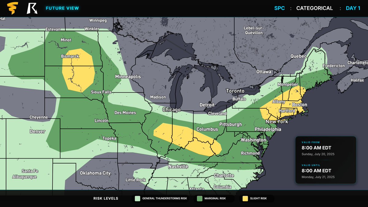 ryanhallyall's tweet image. Storms possible today, standing by for a live stream just in case.