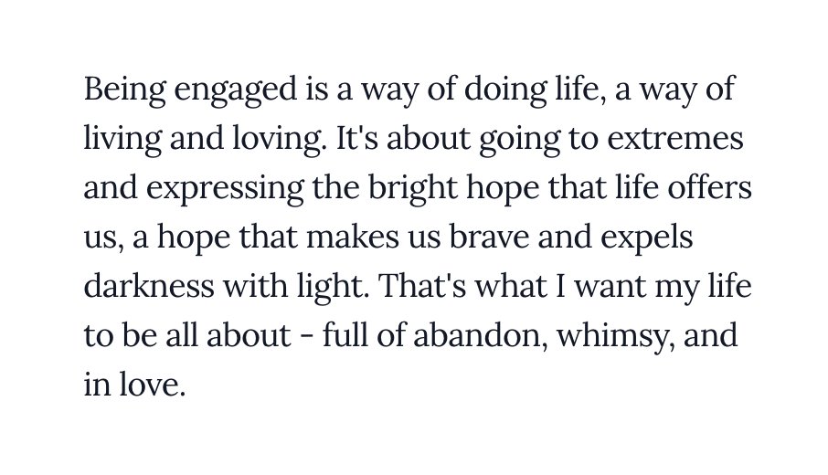 markragland's tweet image. Bob Goff on living an engaged life.