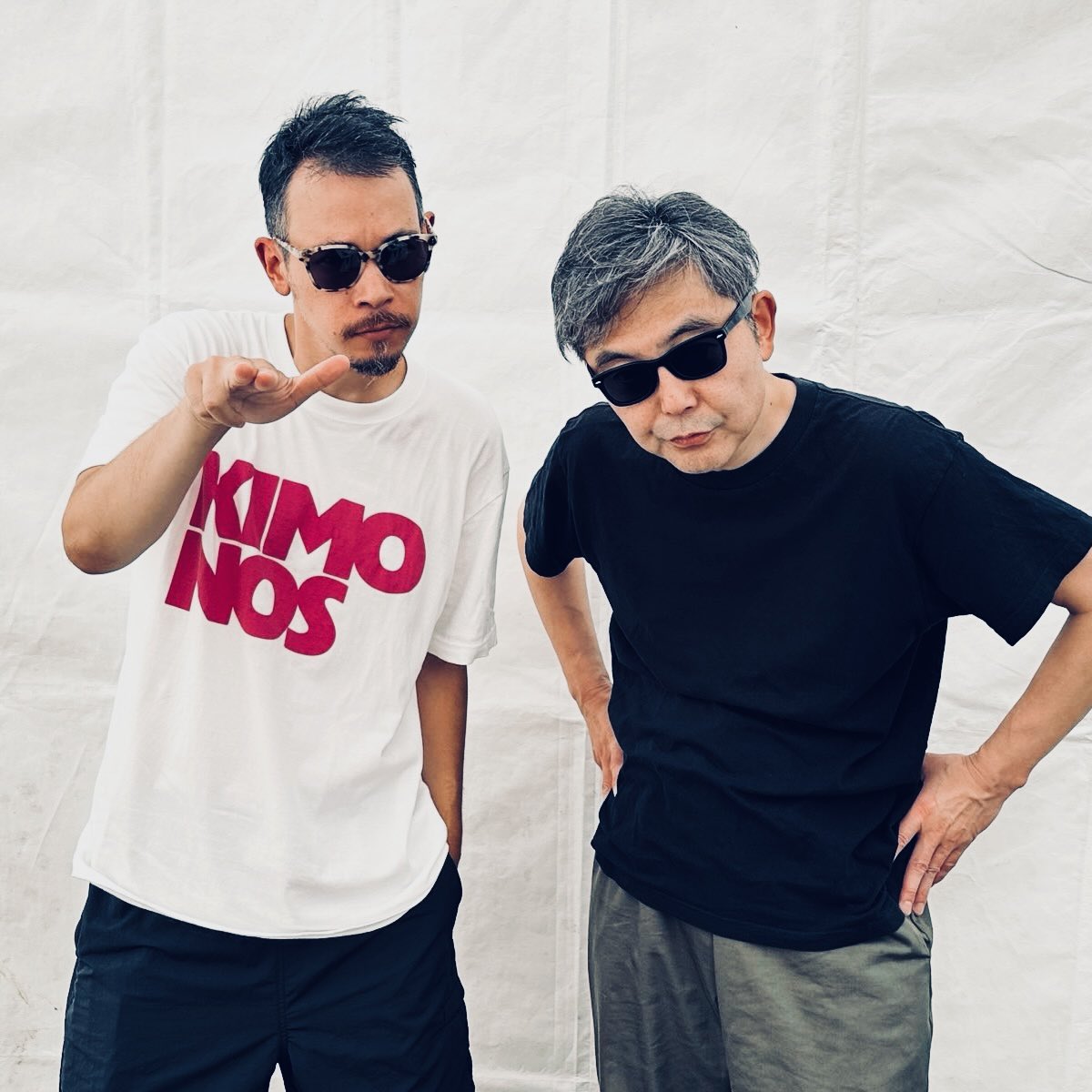 LEOIMAI's tweet image. Thank you for having us #pyramidgarden !
We are Kimonos.
#LEO今井 #向井秀徳