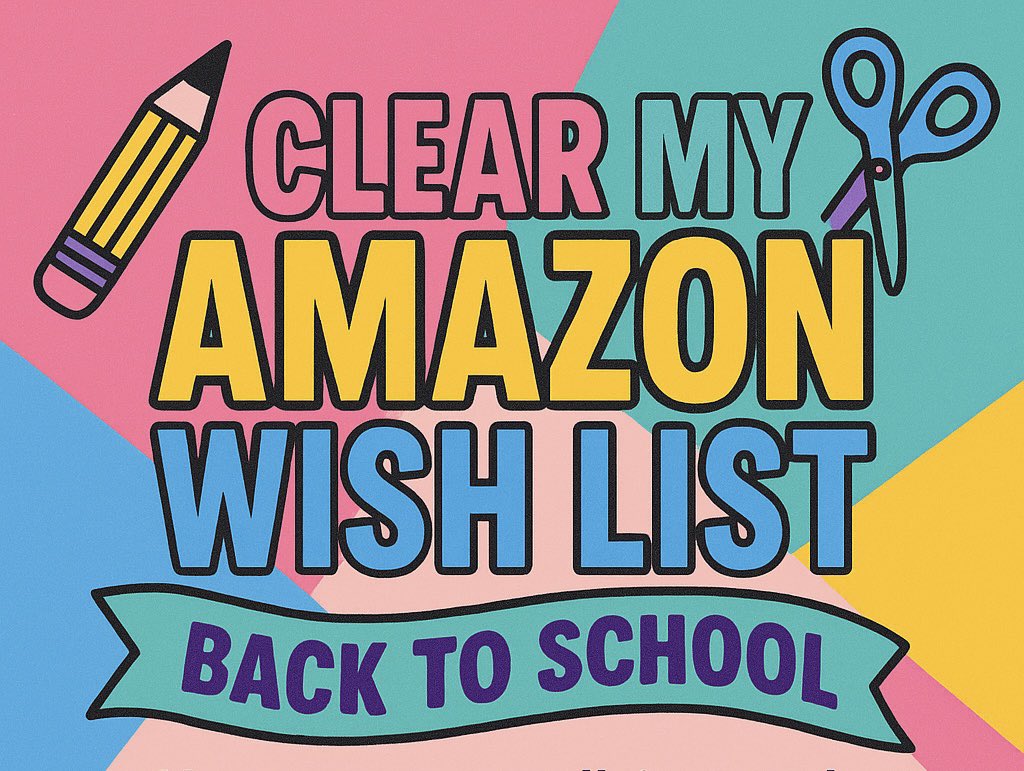 TheJokerJB's tweet image. Huge THANK YOU to everyone who shared or bought something off my wishlist. I feel the love, truly. Heading into year 2 and just trying to build something even better for my students. Grateful for all the support. Let’s keep it going ✏️ #clearthelist25 
amazon.com/hz/wishlist/ls…
