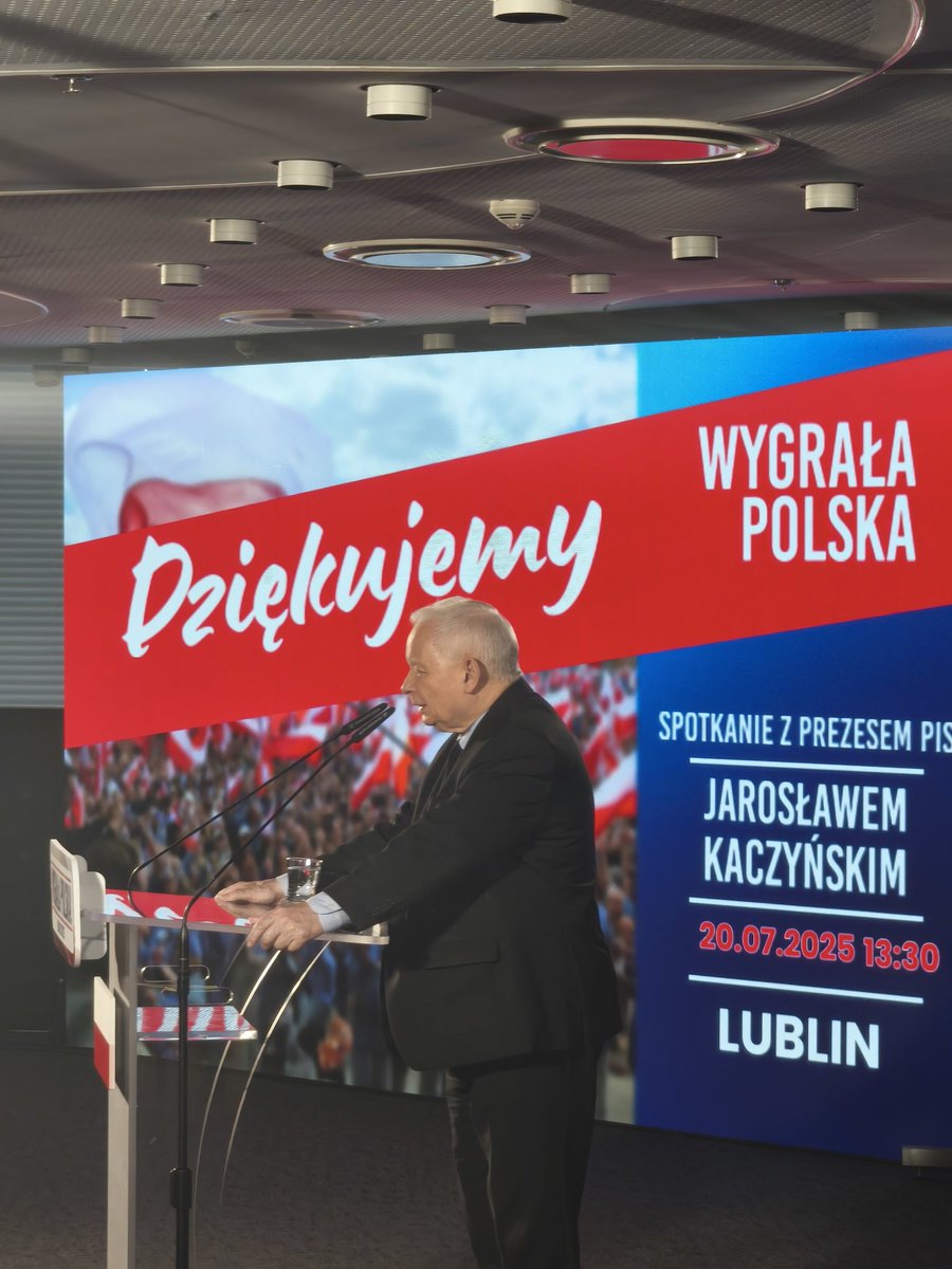 NowaPL.org (@nowaplorg) on Twitter photo ❗ Prezes PiS <a href="/OficjalnyJK/">Jarosław Kaczyński</a> w #Lublin ,, W dniu zaprzysiężenia prezydenta <a href="/NawrockiKn/">Karol Nawrocki</a> 6 sierpnia musimy pokazać wsparcie wszystkich Polskich patriotów "🇵🇱💪 ❗ Prezes PiS <a href="/OficjalnyJK/">Jarosław Kaczyński</a> w #Lublin ,, W dniu zaprzysiężenia prezydenta <a href="/NawrockiKn/">Karol Nawrocki</a> 6 sierpnia musimy pokazać wsparcie wszystkich Polskich patriotów "🇵🇱💪
