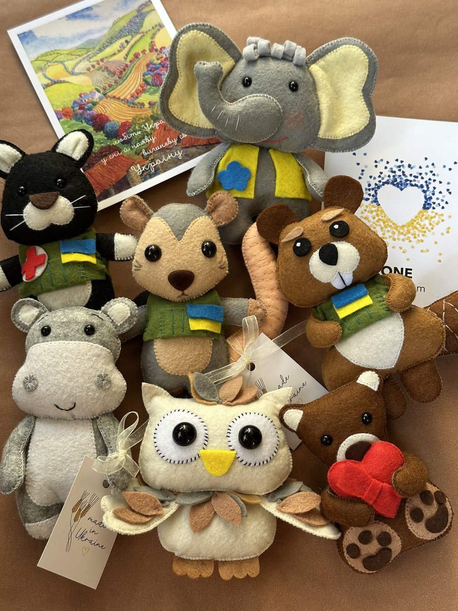 Catyunya_'s tweet image. Hello! My name is Kateryna, from 🇺🇦Ukraine and I create felt toys.
I have always believed that the best things are those that are made by hand.
🩷 Unique - each one is made by hand
🌎 Worldwide delivery!
📩 To order and view the catalog – write to DM!
Thank you for the retweet