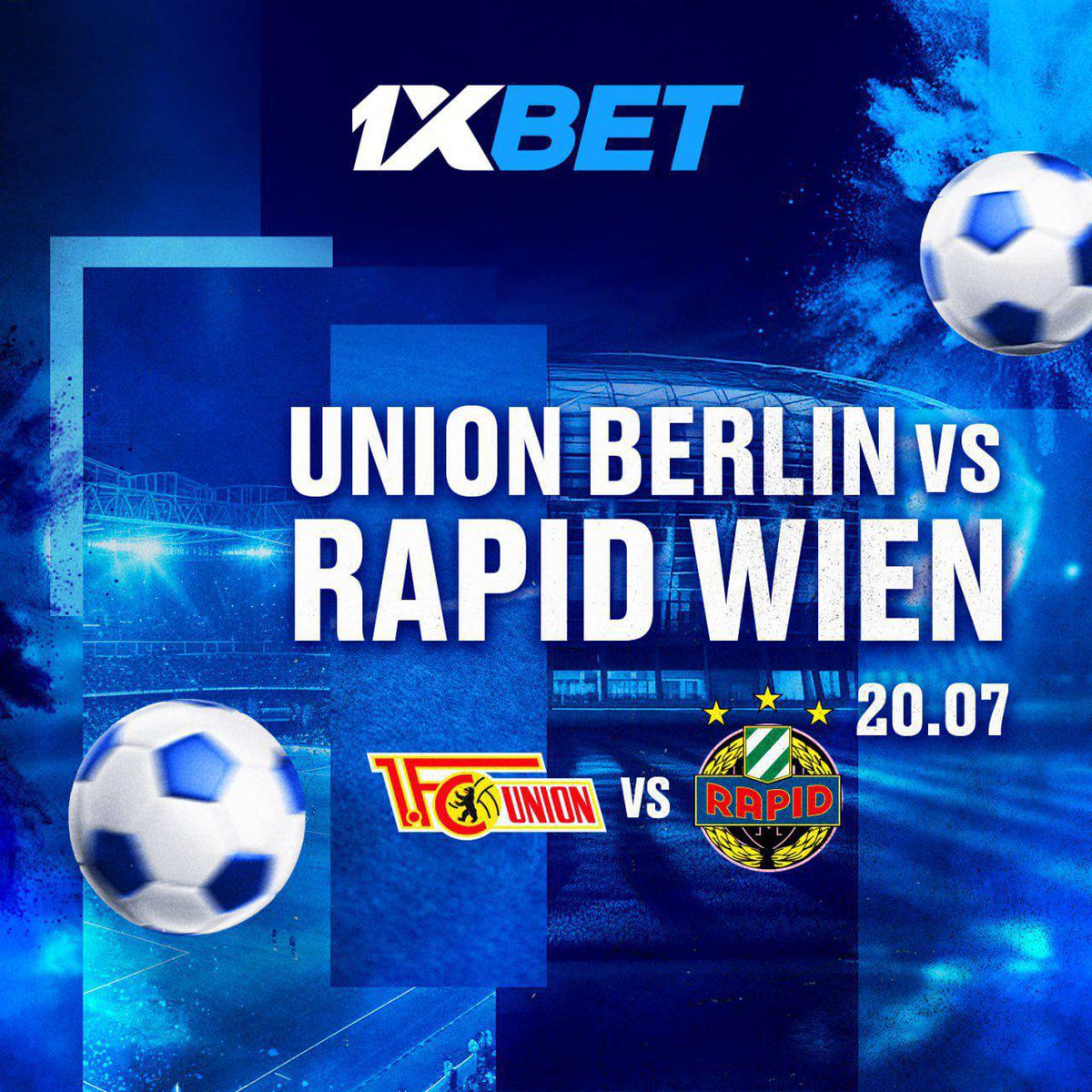 caz_smors's tweet image. Union Berlin take on Rapid Wien ,
💰 Use my promo code: Cazsmors to claim a MASSIVE 300% bonus on your first deposit with 1xBet!
👉 Sign up now and turn passion into profit: bit.ly/3TIjGtu
Bet smart. Win big.
