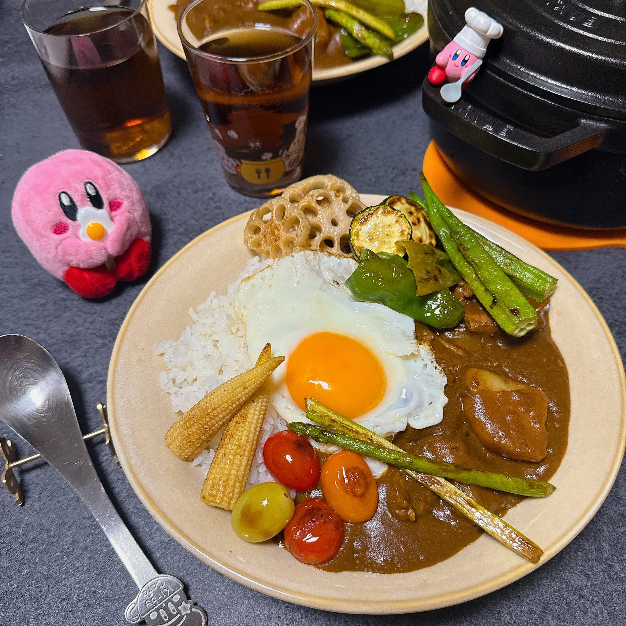 南島焼　カレー皿　奈美ロリマーさん作品 程よい深さのカレー皿 - hirukawamanami's pottery | minne 国内