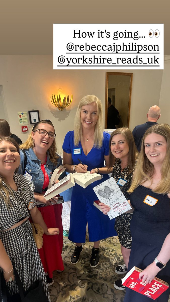 alisonbarrow's tweet image. Also! Fantastic to meet up again with some lovely book friends and spend some good time together @HarrogateFest