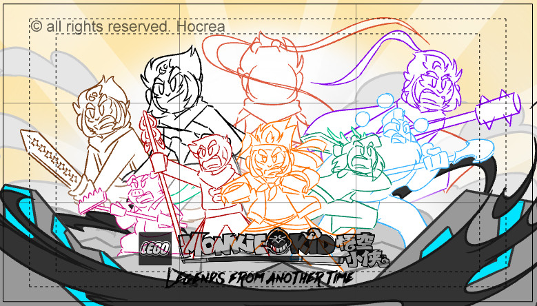 hocrea's tweet image. First one to the last one board drawing (I'm still taking a break) but this show really means a lot to me☀️
I'm staying for a while in the fandom bc Papaya and Champignon said my window is fabulous and elegant
#RenewMonkieKid #LEGOMonkieKid