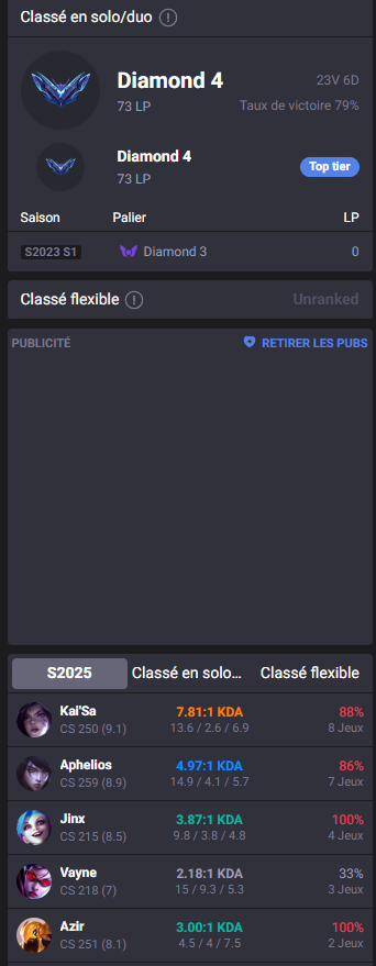 Qui chaud pour duo tryhard sur un smurf ?
