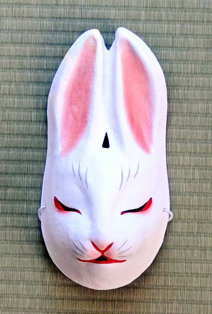 値下げしました　月見うさぎ　F4 値下げしました 月見うさぎ F4 値下げしました月見うさぎF4