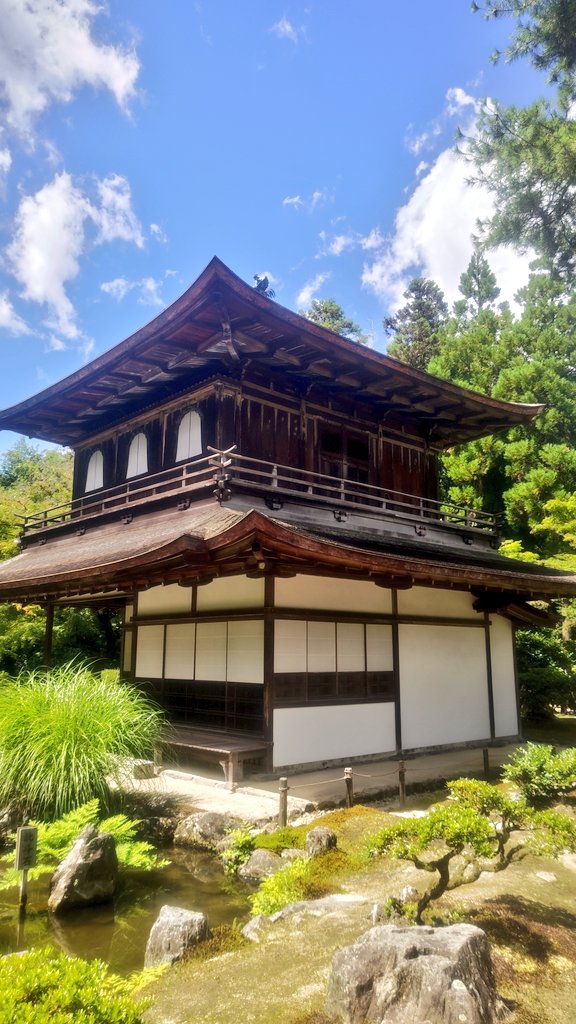 rehub_kj's tweet photo. 大文字→銀閣寺
朝9時までなら涼しいまま降りてこれます
10時過ぎると地獄です https://t.co/A0CJLBSdak