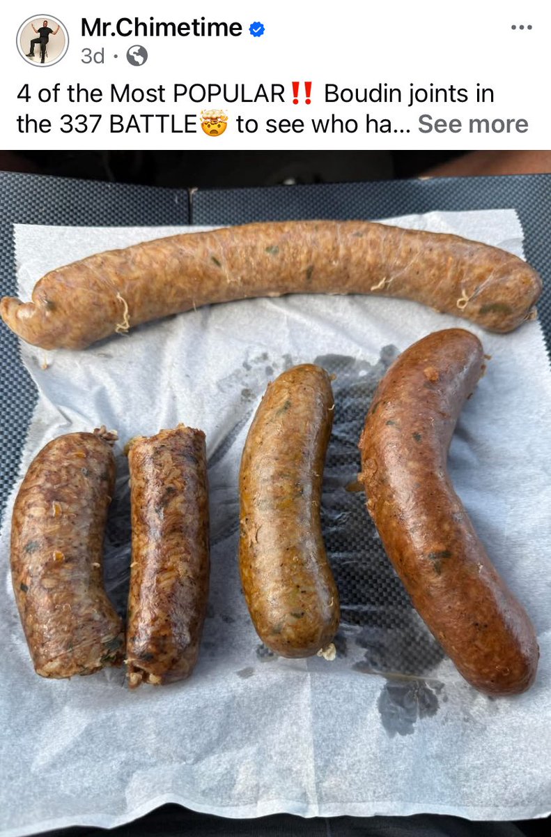RGulliory667's tweet image. #lafayette #Louisiana #337
#Best #Food #Louisiana
#Boudin #Battle 🔥🪗🎹⚜️🔱