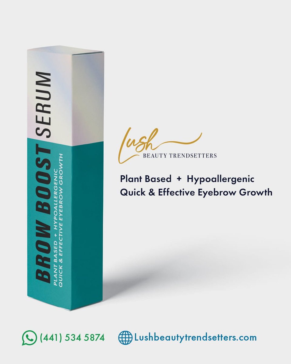 LUSHBROWBAR's tweet image. Brow Boost Serum ✨

Helps strengthen and nourish your brows for a fuller appearance 💫

May show visible improvements within 2-5 weeks with consistent daily use
*Individual results may vary

🌐 lushbeautytrendsetters.com

#lushbeautytrendsetters #browgoals #browserum #bermudabeauty