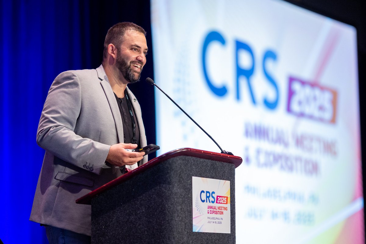 TechnionLive's tweet image. Congratulations to Dr. @ZingerAssaf from the Wolfson Faculty of Chemical Engineering 👏👏👏
Assaf is the first Israeli to receive the Young Investigator Award from the @CRSScience . He received the award this weekend in Philadelphia on the final day of #CRS2025🏆
The CRS…