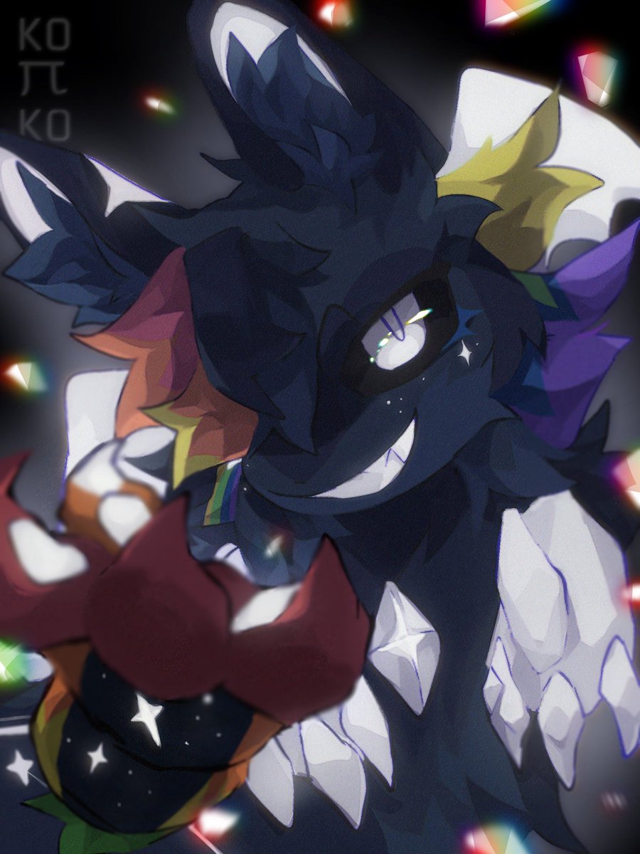 Pik0_ko's tweet image. 🌈✨
#artfightteamfossils