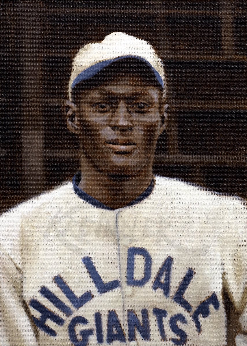 GraigKreindler's tweet image. #OTD in 1944, Herbert Allen “Rap” Dixon passed away at the age of 41. Of all the Negro Leaguers from his era that deserve Hall of Fame enshrinement, this five-tooler is at the top of many people’s lists. Here’s a color study of him with the Hilldale Giants in 1928.