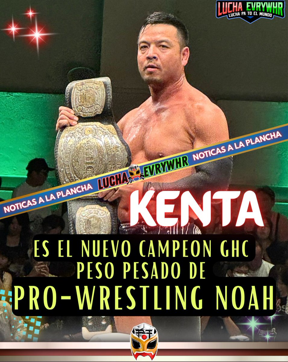 🏮CAMPEON OTRA VEZ🏮

KENTA derrotó a KENOH en el Korakuen 7/20 para ganar el título de peso pesado GHC de PROWRESTLING NOAH.

#embefen #luchaevrywhr #KENTA #puroresu #wrestling #LuchaLibre