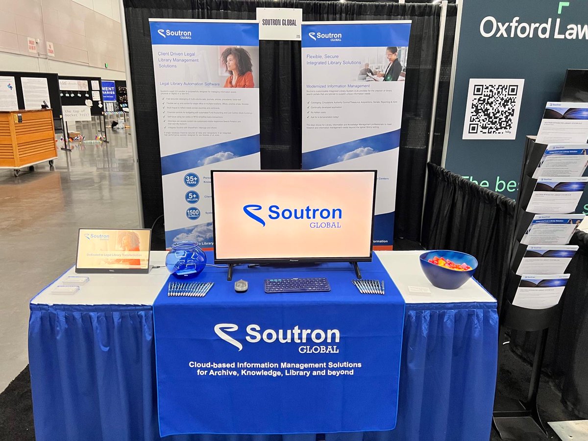 AutoGraphicsInc's tweet image. Soutron Global have arrived @aallnet Conference in Portland, USA!

Stop by Booth #725 to discover our latest Legal Library Management Solutions! 
eu1.hubs.ly/H0lSzcM0 
#AALL25