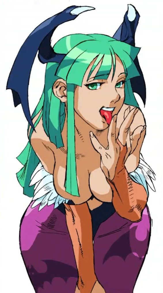 SDG1CENTURY's tweet image. マヴカプのモリガンのイラストが好きだね