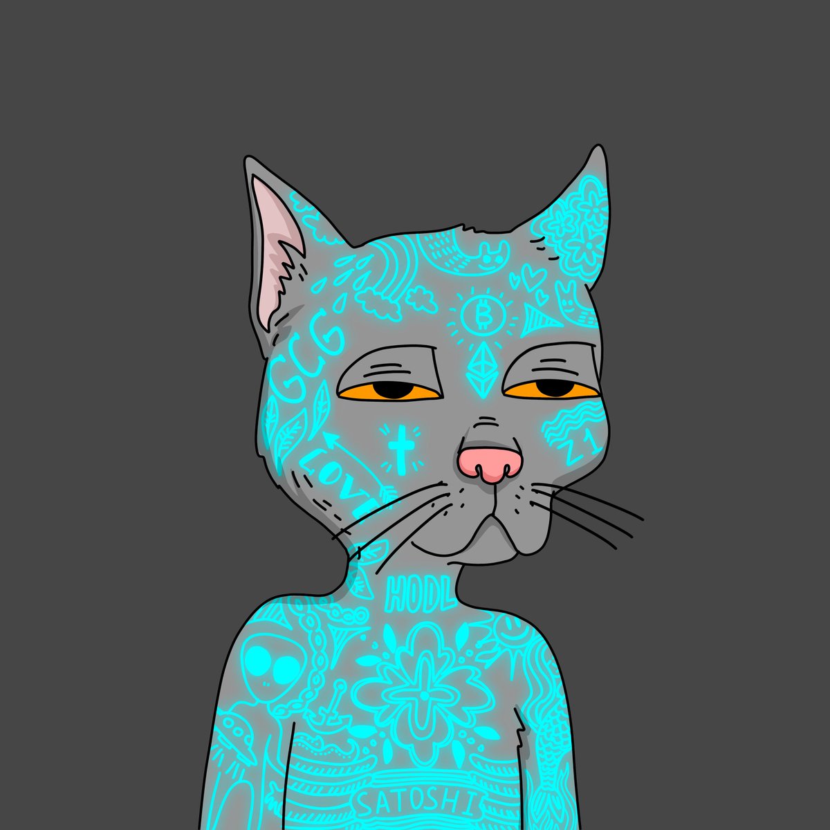 Immutable Cats.

Dropping 7/23/25 ET on <a href="/trygamma/">Gamma.io</a>