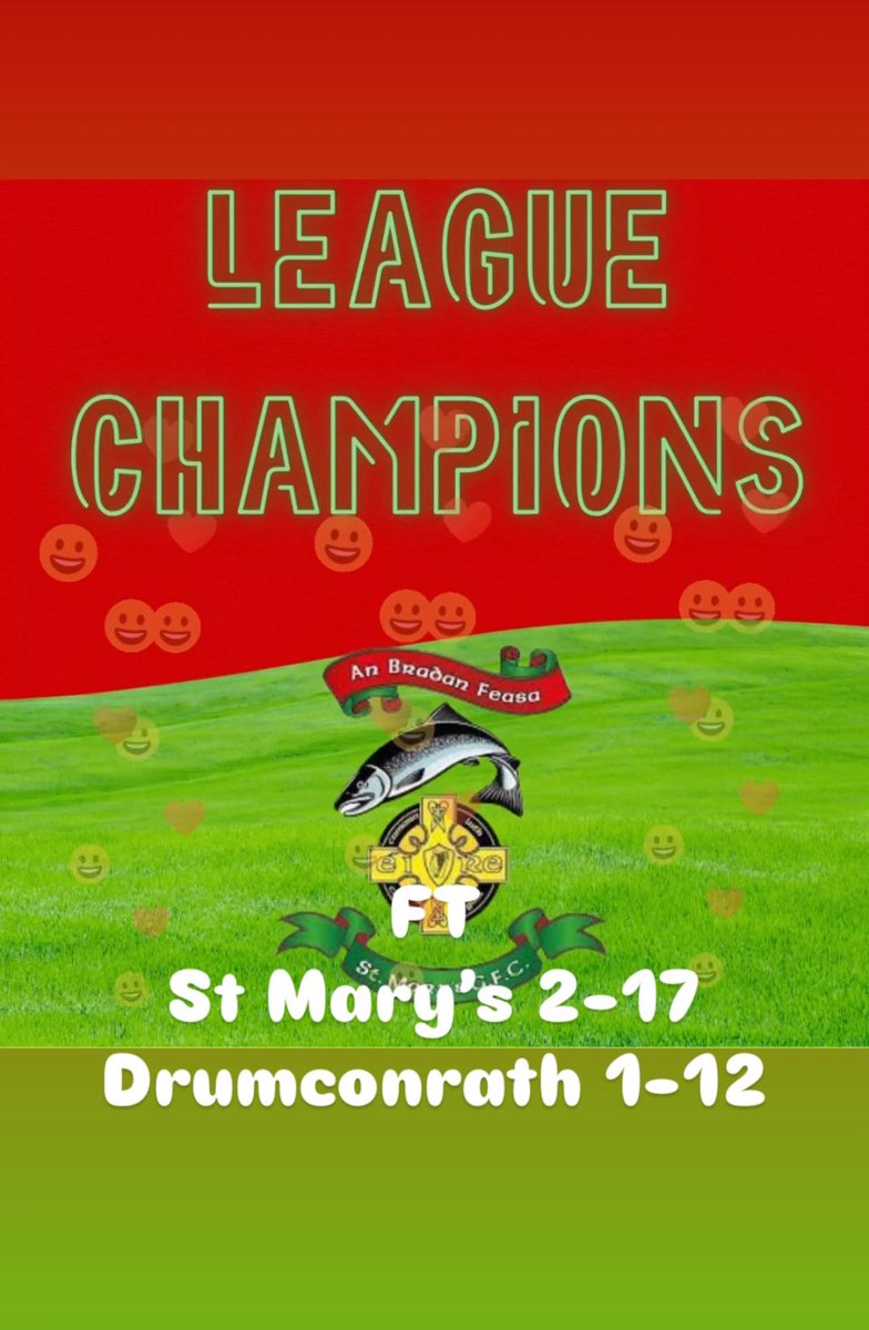 stmarysgfc's tweet image. 🏆🏆🏆