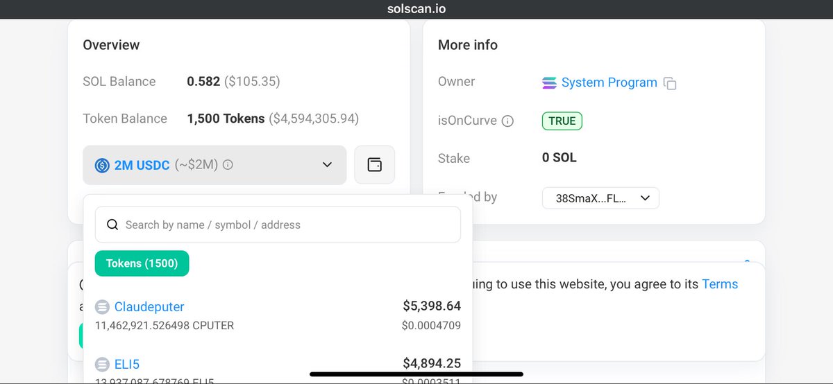 This whale has 4.6M valued crypto asset on his wallet he is holding huge bag of on his wallet $CPUTER don’t jeet just hold $CPUTER goes much more higher 

ErgAfNEtv1SpjG5q1T7dmooSqr7kt7wAfNqZq8azbonk