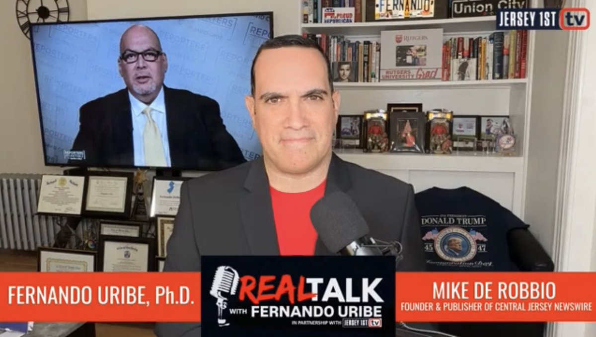theamazinguribe's tweet image. 🚨10,000+ VIEWS🚨
Check out the LATEST edition of Real Talk With Fernando Uribe via @Jrsy1st
It was a great conversation with @centralnjwire Founder @_derobbio examining Election 2025.
During “Final Thoughts” I discussed today’s establishment media in New Jersey.
Many…