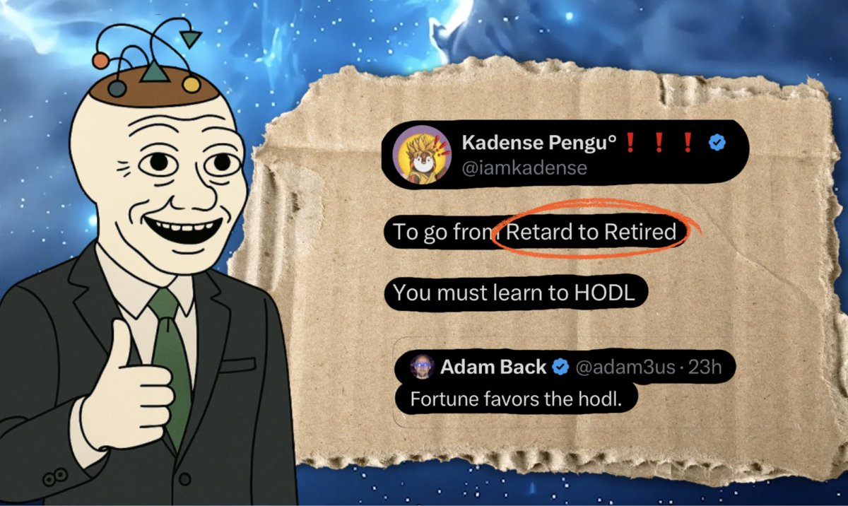 RTRbonk's tweet image. They have good taste! Retard to Retired mentality!
@iamkadense @adam3us