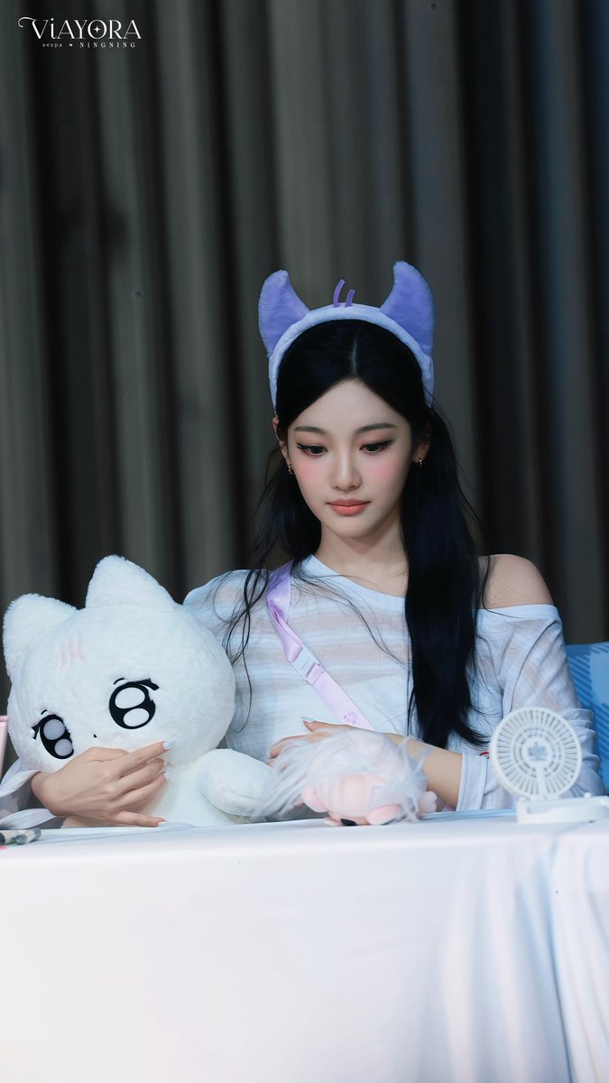 Viayora_N's tweet image. 250712 K4 Fansign

#닝닝 #NINGNING  #宁艺卓 #에스파 #aespa #宁宁 #寧藝卓 #寧寧 #AESPA