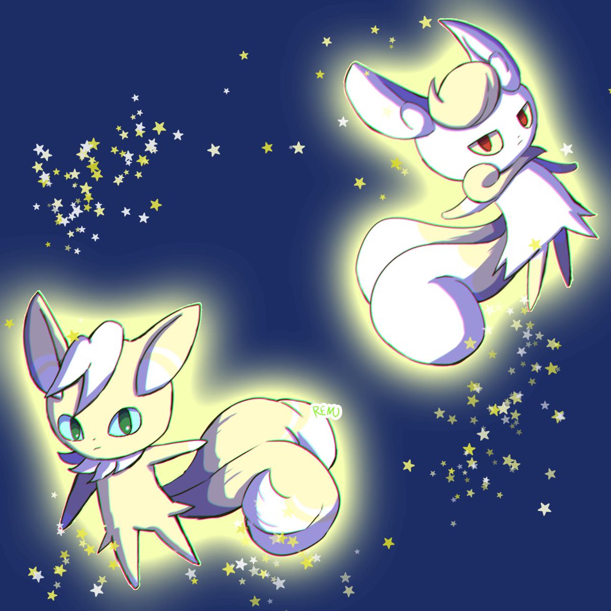 REMU_POKEMONAk's tweet image. (ﾜﾝﾄﾞﾛﾑｯｯｯｯｯｽﾞ)
#ポケモン版深夜の真剣お絵描き60分一本勝負