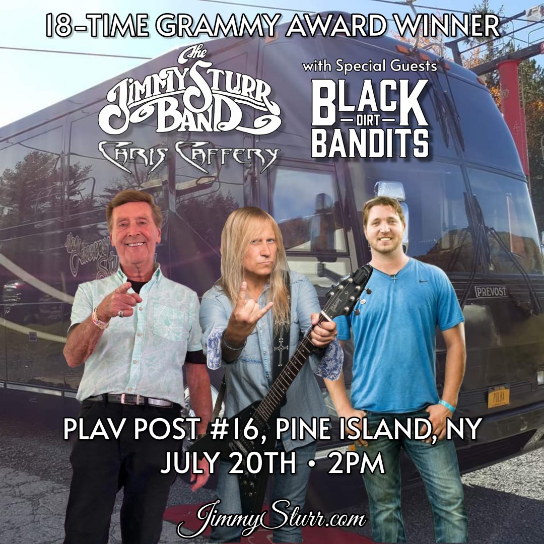 Joe Raap (@joe_raap) on Twitter photo TODAY!!!
SUMMERFEST 2025 starring 18-Time Grammy Award Winner <a href="/JimmySturr/">Jimmy Sturr</a> & His Orchestra featuring <a href="/ChrisCaffery/">Chris Caffery</a> (TSO) with Special Guests The Black Dirt Bandits at the PLAV Post #16, Pine Island, NY on Sunday July 20th at 2PM.
TICKETS available at gate TODAY!!!
SUMMERFEST 2025 starring 18-Time Grammy Award Winner <a href="/JimmySturr/">Jimmy Sturr</a> & His Orchestra featuring <a href="/ChrisCaffery/">Chris Caffery</a> (TSO) with Special Guests The Black Dirt Bandits at the PLAV Post #16, Pine Island, NY on Sunday July 20th at 2PM.
TICKETS available at gate