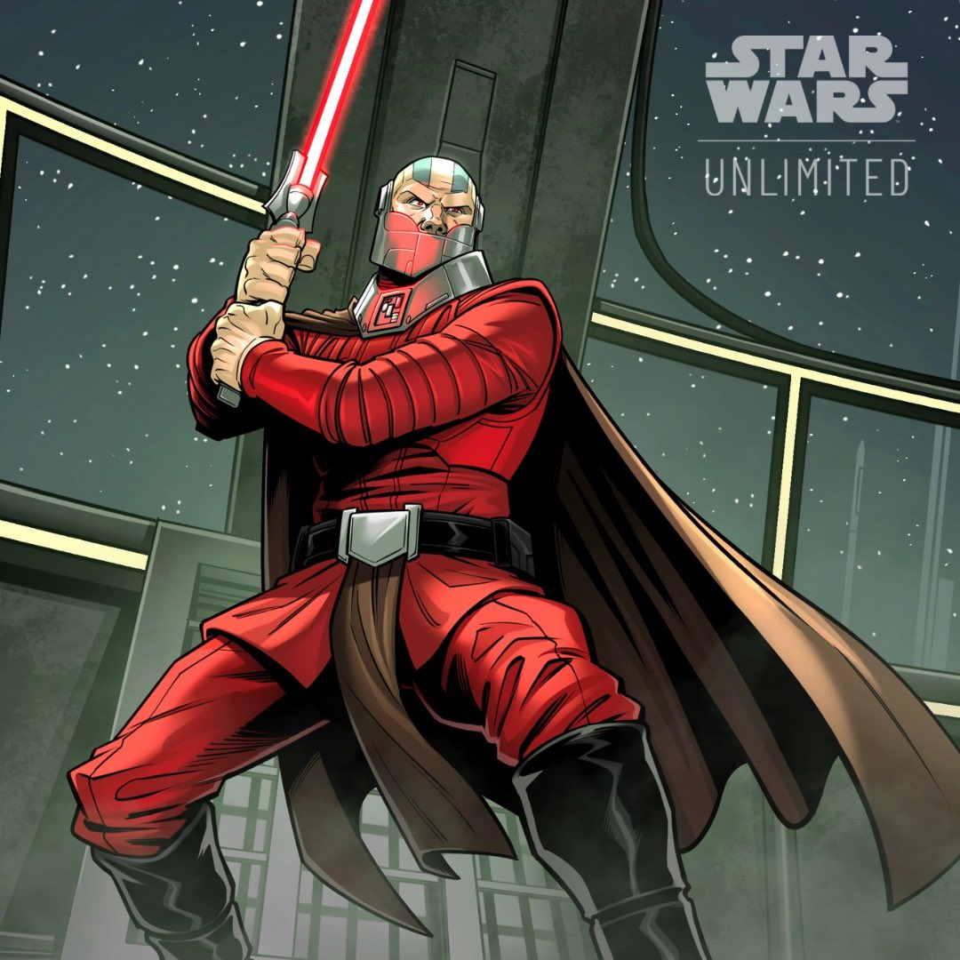 kyleP_Art's tweet image. New Star Wars Unlimited art reveal! This is the last alternate organized play PQ (Planetary Qualifier) card that I worked on for the fifth set of @UnlimitedFFG Legends of the Force is out now! #starwars #starwarsunlimited #tcg #lucasfilm #fantasyflightgames #darthmalak #sith #art