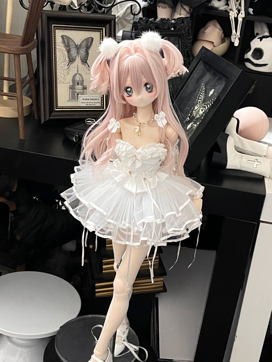 Magicalcatcat's tweet image. ☺️
この度、MDDサイズ【ファンタジーフェアリー(幻想童話)】白セットを現品でご用意しております。お気に入っていただけたら嬉しいです✨