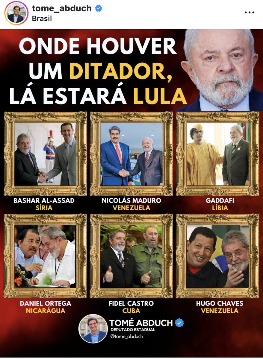BebeSchmitt's tweet image. ME DIZ COM QUEM ANDAS QUE TE DIREI QUEM ÉS.
#LulaDitador  #ForaLulaESuaQuadrilha