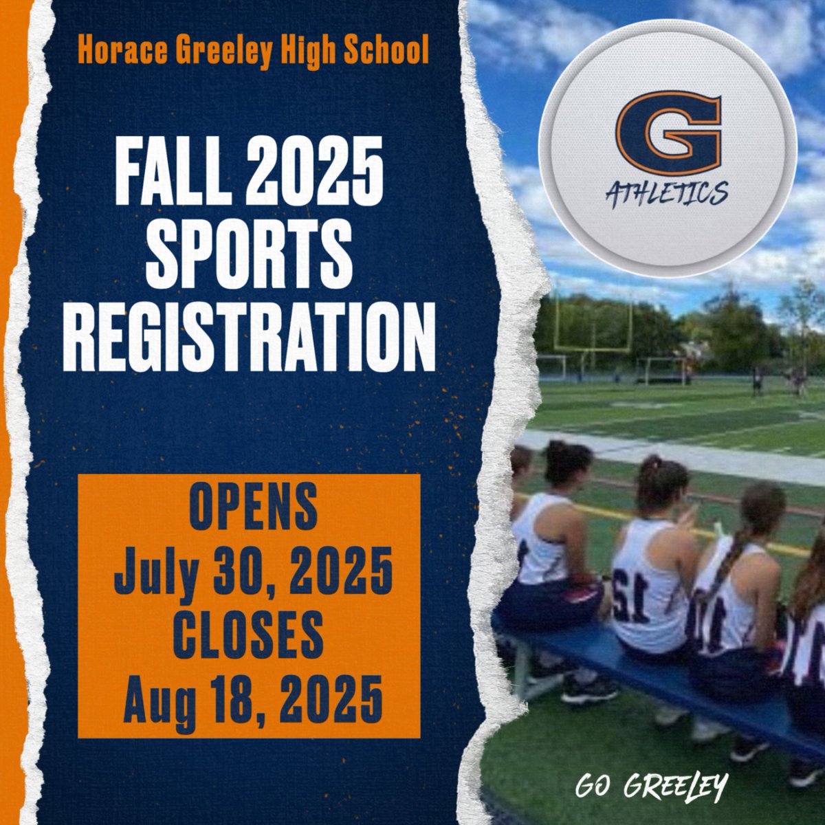HGHS Fall 2025 Registration
students.arbitersports.com/organizations/…
#GoGreeley #WeAreChappaqua
