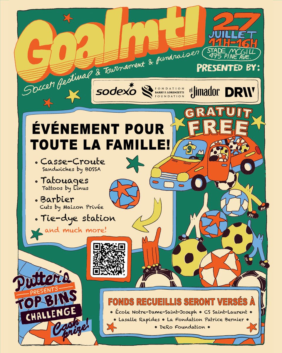 🔥 Emerson Turnier is BACK to warm you up, play hard &amp; keep the vibes sky-high — all for youth sports.
Let’s go. July 27 | FREE | goalinitiatives.org