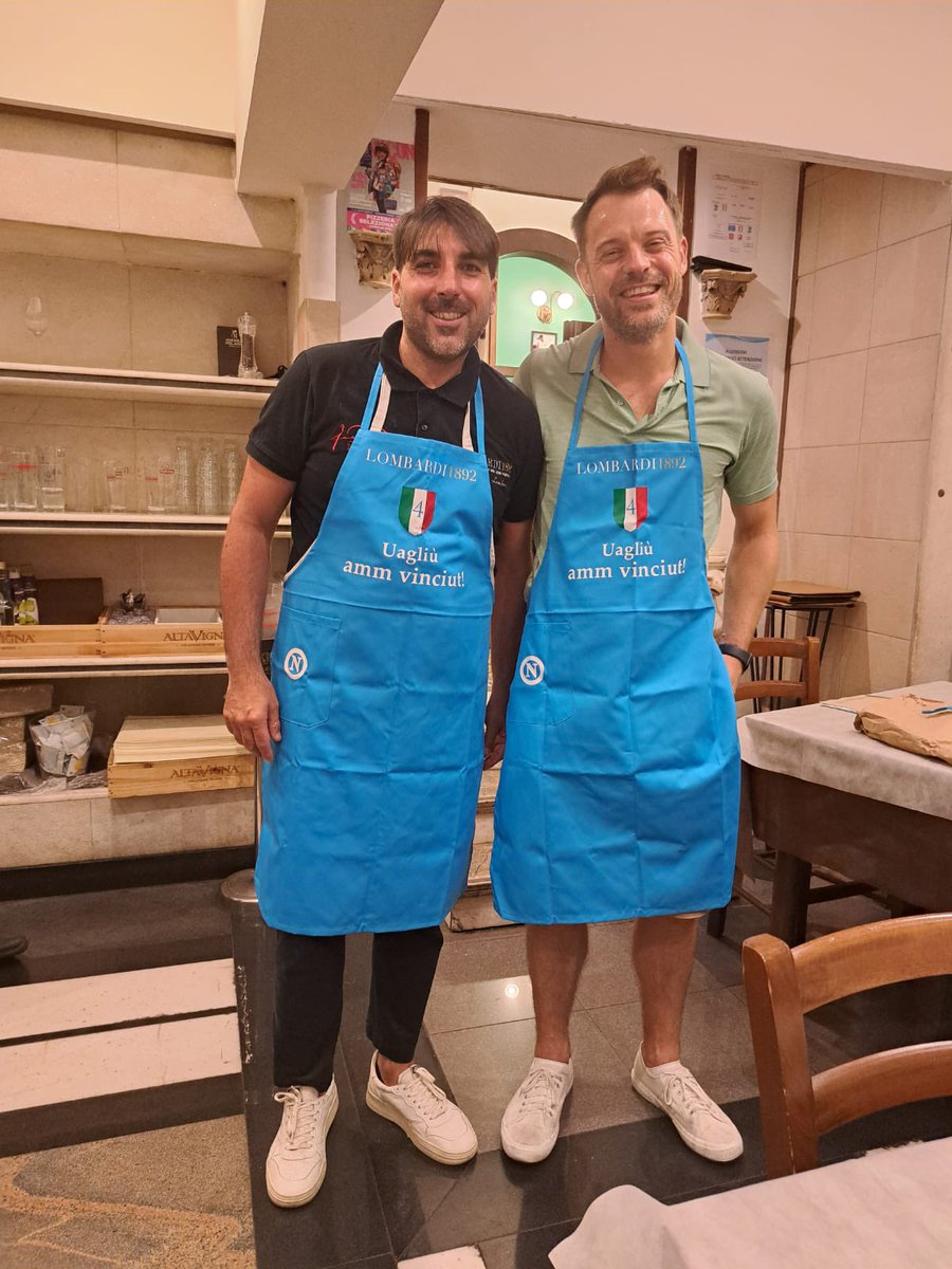 Naples is full of pizzerias but personally I recommend Lombardi 1892 on Via Foria. A family business that’s been running more than 130 years! Shout out to my mate Alberto