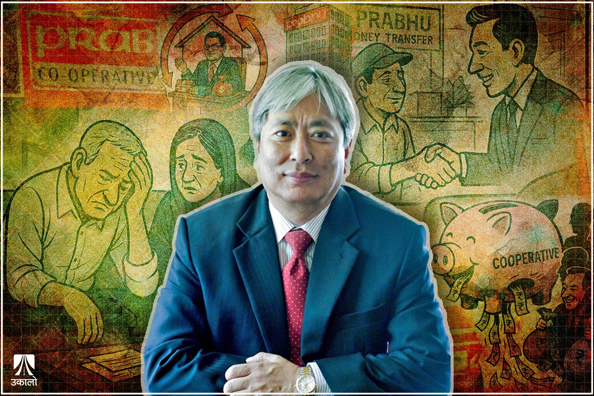 #विशेष_रिपोर्ट
एमाले सांसदसमेत रहेका प्रभु ग्रुपका अध्यक्ष देवीप्रकाश भट्टचनको समूहले प्रभु सहकारीमा रहेको बचतकर्ताको एक अर्ब रुपैयाँ आफ्ना विभिन्न कम्पनीमा लगेर अपचलन गरेको छ। <a href="/LamichhaneKeshu/">Keshu Lamichhane</a> 
लिंक: ukaalo.com/news/28095/