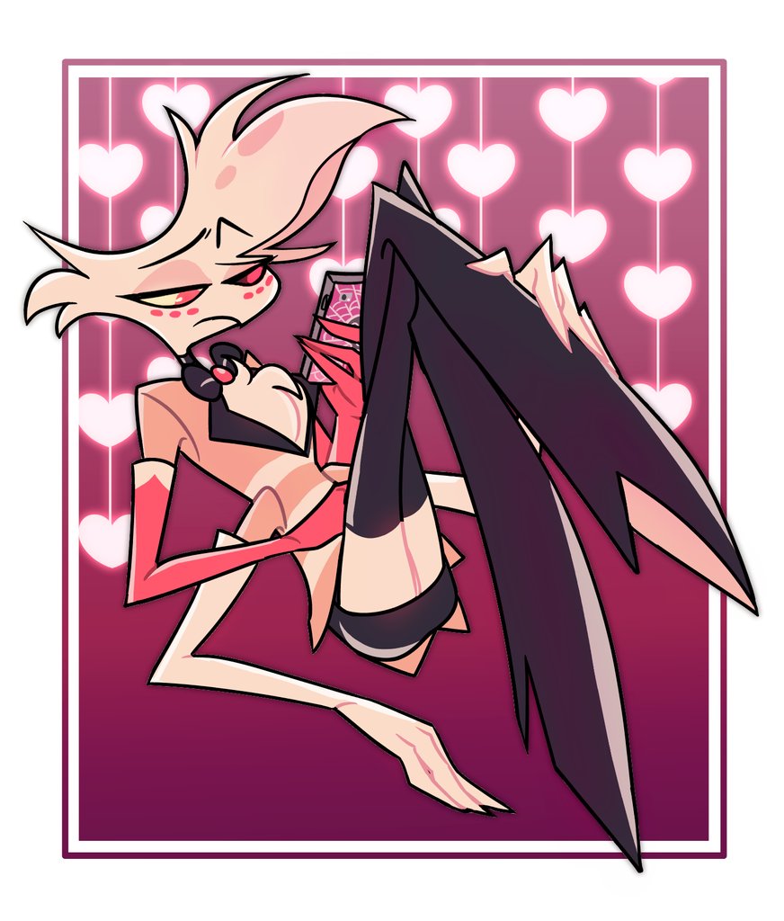 ocomor3's tweet image. 😕 #HazbinHotel #angeldust