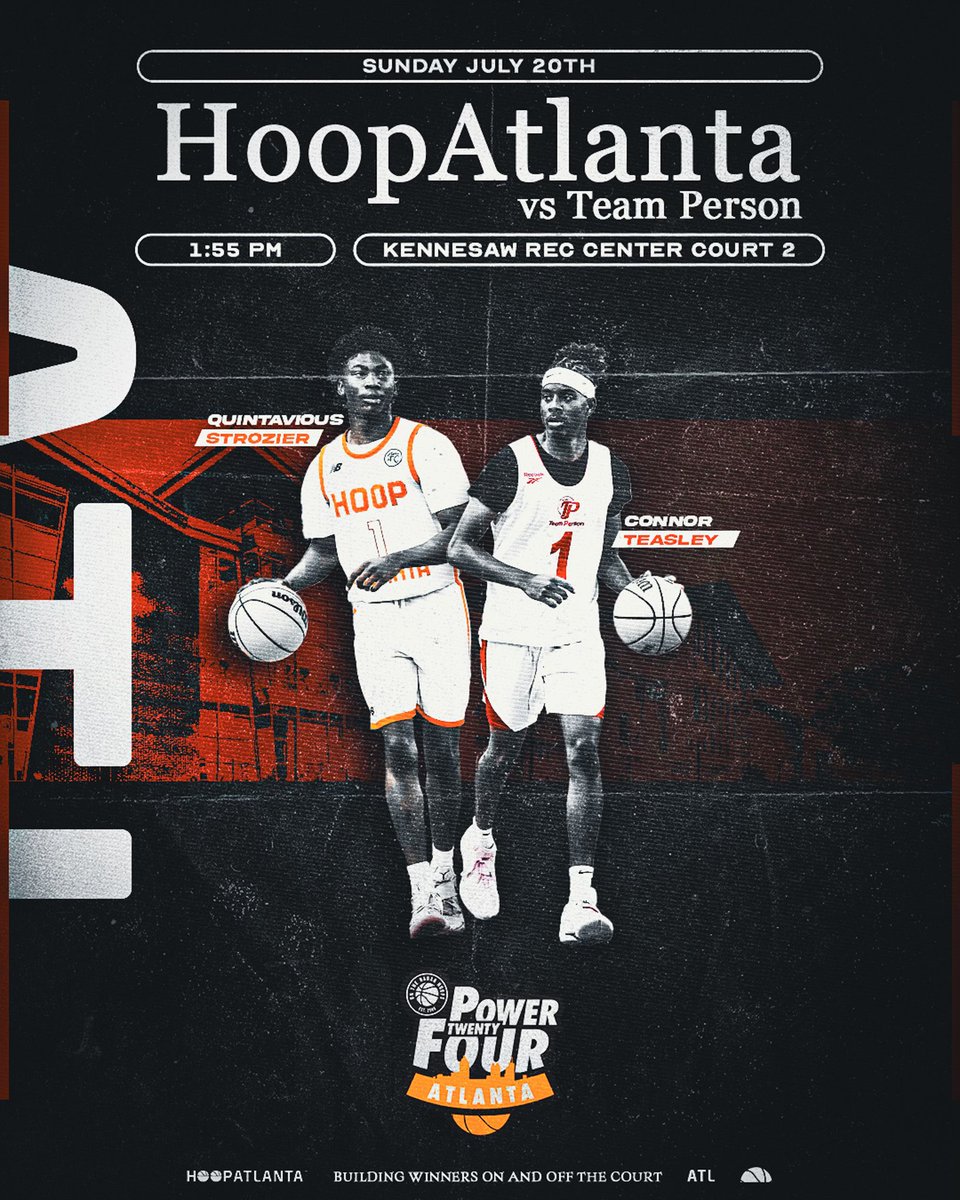 HoopAtlanta (@hoopatlanta_) on Twitter photo GAMEDAY‼️
The 3 best teams in the <a href="/OntheRadarHoops/">Shun Williams</a> circuit this year battle in the last day of July live period.
11:45a v Georgia Canes
1:55p v Team Person
Great opportunity for our HoopAtlanta 17u Orange group to close out an amazing season in front of a line of coaches. GAMEDAY‼️
The 3 best teams in the <a href="/OntheRadarHoops/">Shun Williams</a> circuit this year battle in the last day of July live period.
11:45a v Georgia Canes
1:55p v Team Person
Great opportunity for our HoopAtlanta 17u Orange group to close out an amazing season in front of a line of coaches.
