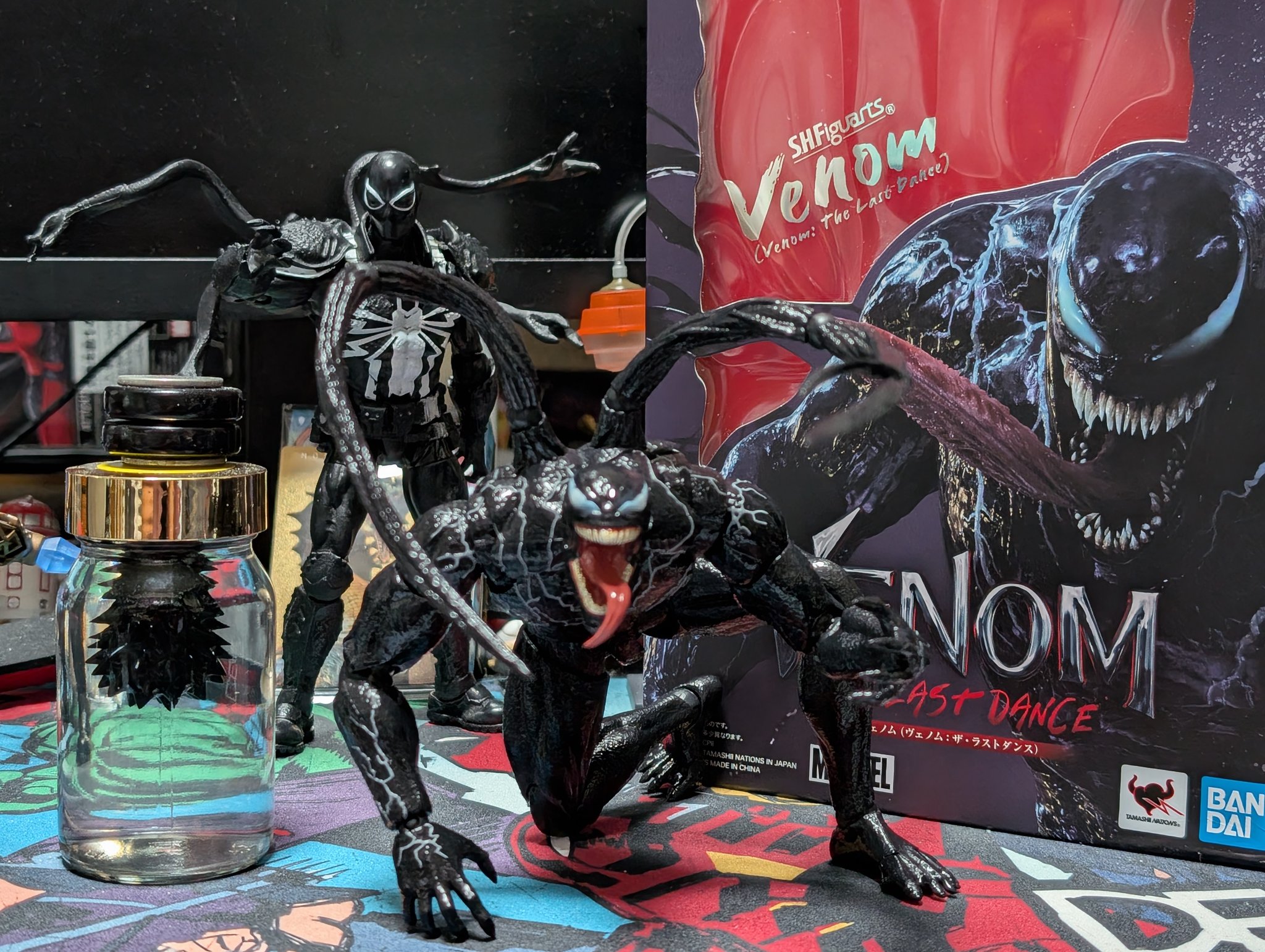 未開封 ヴェノム（ヴェノム：ザ・ラストダンス）フィギュアーツ Amazon.co.jp: TAMASHII NATIONS S.H.フィギュアーツ ヴェノム