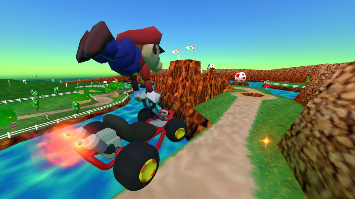 HarrisonTheHutt's tweet image. The Karters 2 is a wonderful game. And it's 1/4th the Price of Mario Kart World.