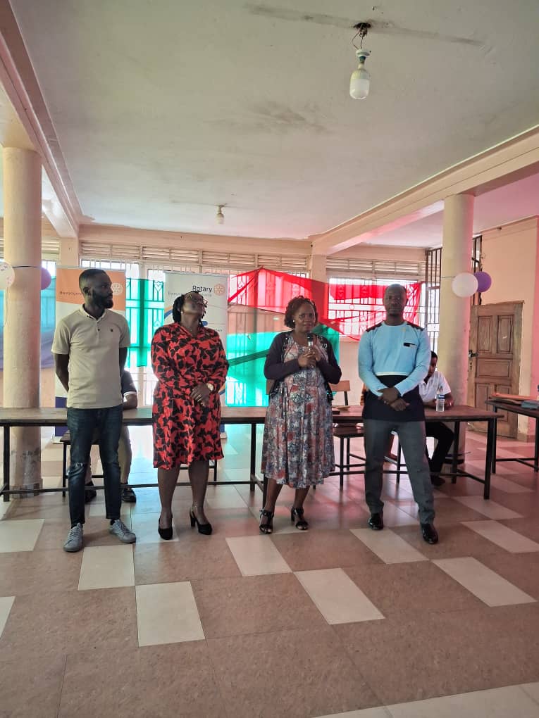 rcbnuganda's tweet image. Happening Now! Charter celebrations for the Interact Club of St. Julian Gayaza (Lower).
Proudly representing alongside our co-sponsors, the Rotaract Club of Bweyogerere Namboole.
Honored to be joined by the District Youth Service Director Rtn. Phillip Wamala and PDDR Emmanuel…