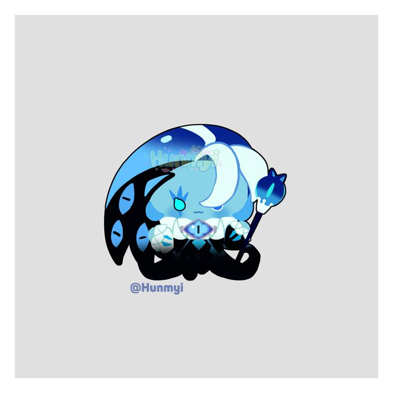 Hunmyii's tweet image. #cookierunkingdom #shadowmilkcookie