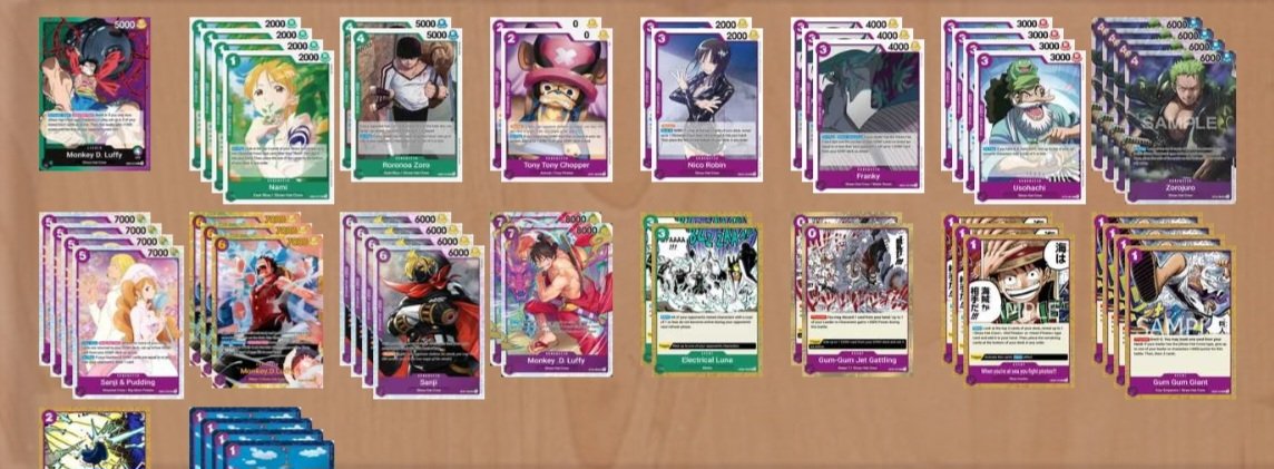 4th place finish out of a total of 29 players. The matchups were:
 1.- B Smoker - 🎲✅️ 
2.- Bonney - 🎲✅️ 
3.- B Luffy ST14 - 🚫
4.- Belo Betty - 🎲✅️ 
5.- GP Luffy - 🎲✅️ 
Thanks to <a href="/Frikinexo/">Frikinexo</a> and <a href="/clubkrakenrota/">@clubkrakenrota</a> for the tournament, and GG to <a href="/KDZMininekos/">KDZ | Mininekos</a> for winning!