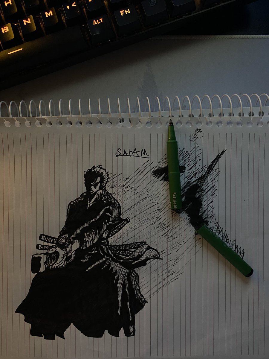 ضحيت بقلمي 😆