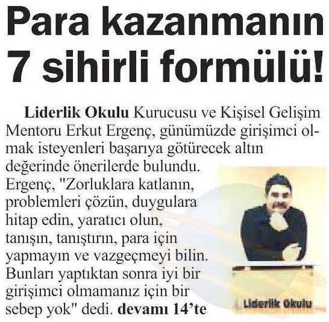 Eskiden yapay zeka yoktu!
Bu röportajı vereli yaklaşık 10 yıl olmuş. Ben aslında girişimcilikle ilgili bilgiler vermiştim ama editör sanırım çok okunsun diye “Para Kazanma” ile ilgili başlık atmış 😇. Ama bugünün zorlu girişimcilik şartlarında konuştuğumuz şeyler halen geçerli.