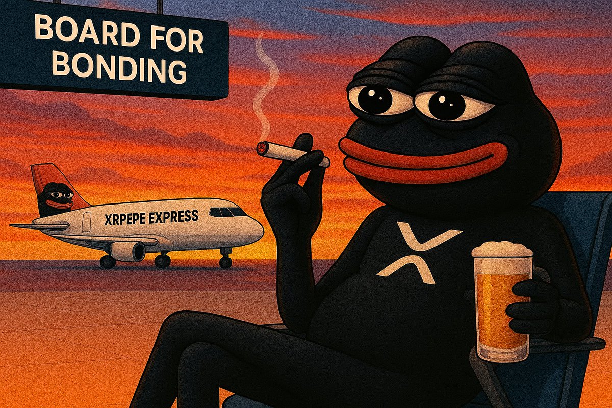 XRPepe_ADA's tweet image. Had my ☕️ and now it’s time to board the flight to bonding 🐸