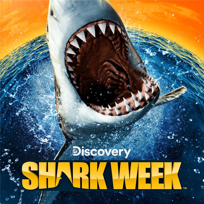 Dive in! 🦈 #SharkWeek is back July 20-26. Sink your teeth into every moment on Discovery . 📅See schedule: gomid.co/mvivhvko